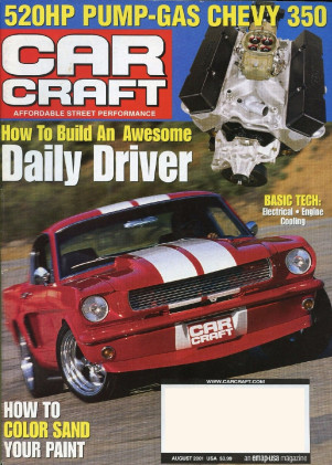 CAR CRAFT 2001 AUG - MUSTANG 2+2, FABULOUS FORDS
